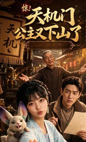 短剧《惊！天机门公主又下山了》海报