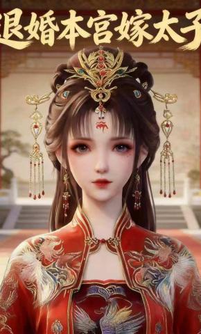 短剧《退婚本宫嫁太子》海报