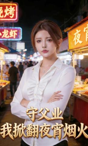 短剧《守父业，我掀翻夜宵烟火》海报