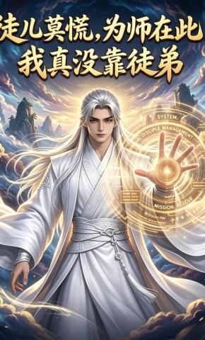 短剧《徒儿莫慌，为师在此！我真没靠徒弟》海报
