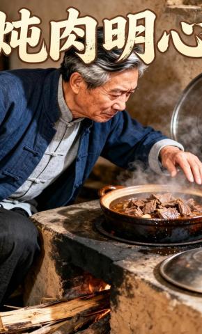 短剧《炖肉明心》海报