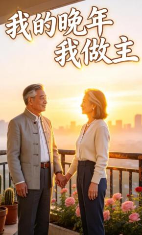 短剧《我的晚年我做主》海报