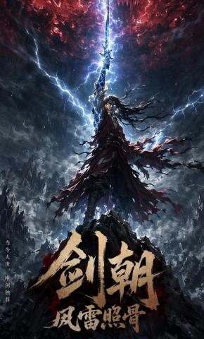 短剧《剑朝：风雷照骨》海报