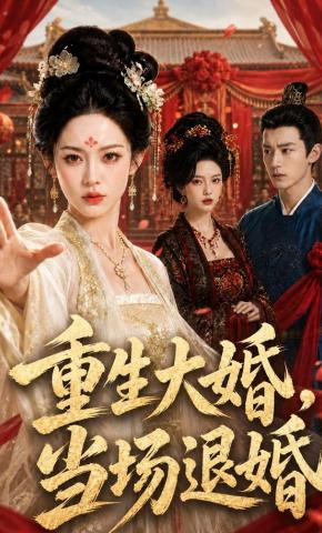 短剧《重生大婚，当场退婚》海报
