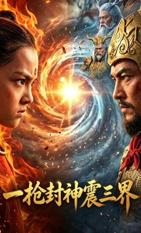 短剧《一枪封神震三界》海报