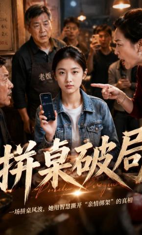 短剧《拼桌破局》海报