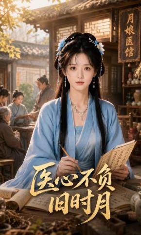 短剧《医心不负旧时月》海报