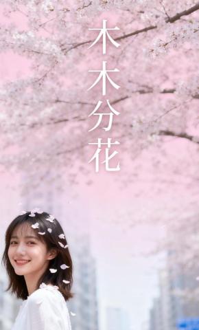 短剧《木木分花》海报