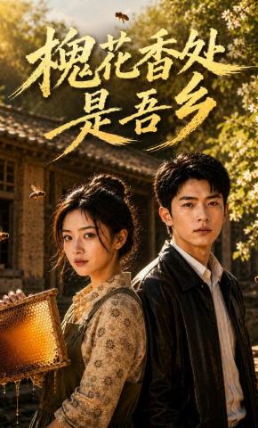 短剧《槐花香处是吾乡》海报