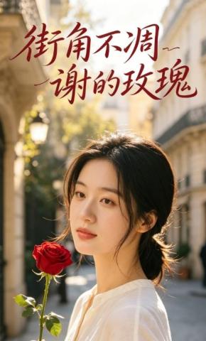 短剧《街角不凋谢的玫瑰》海报