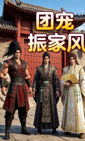 短剧《团宠振家风》海报