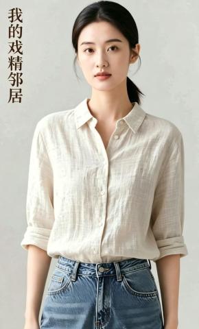 短剧《我的戏精邻居》海报