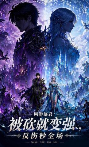 短剧《网游暴君：被砍就变强，反伤秒全场》海报