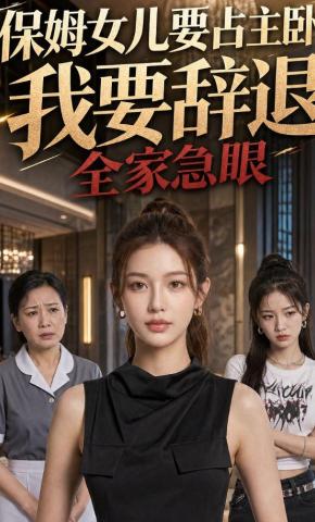 短剧《保姆女儿要占主卧，我要辞退全家急眼》海报