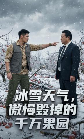 短剧《冰雪天气，傲慢毁掉的千万果园》海报