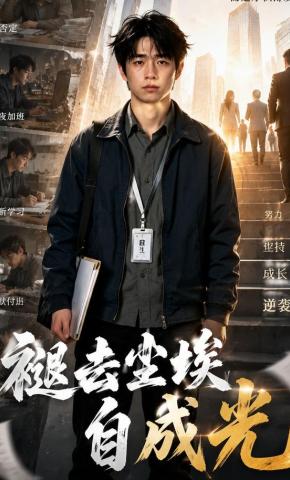短剧《褪去尘埃自成光》海报