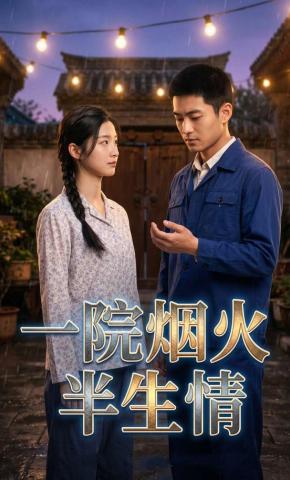 短剧《一院烟火半生情》海报