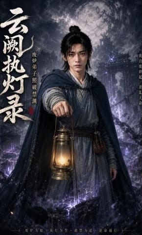 短剧《云阙执灯录：废炉弟子照破禁渊》海报
