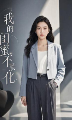短剧《我的闺蜜不黑化》海报