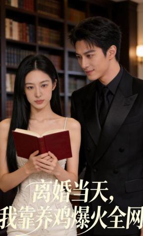 短剧《离婚当天，我靠养鸡爆火全网》海报