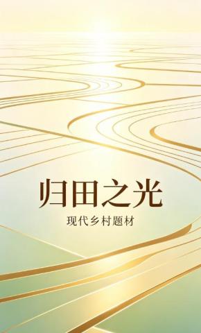 短剧《归田之光》海报