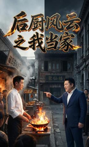 短剧《后厨风云之我当家》海报