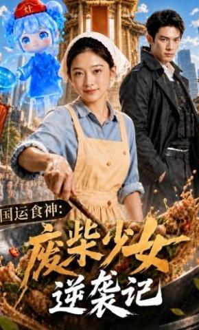 短剧《国运食神：废柴少女逆袭记》海报