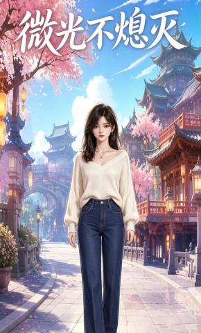 短剧《微光不熄灭》海报