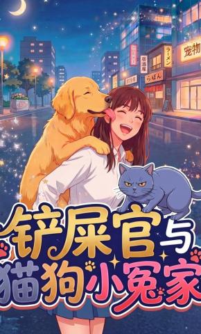 短剧《铲屎官与猫狗小冤家》海报