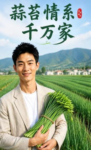短剧《蒜苔情系千万家》海报