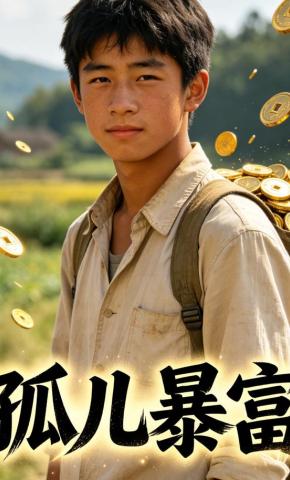 短剧《孤儿暴富》海报