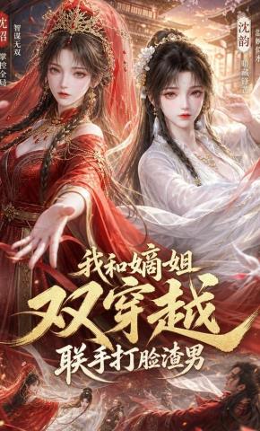 短剧《我和嫡姐双穿越，联手打脸渣男》海报