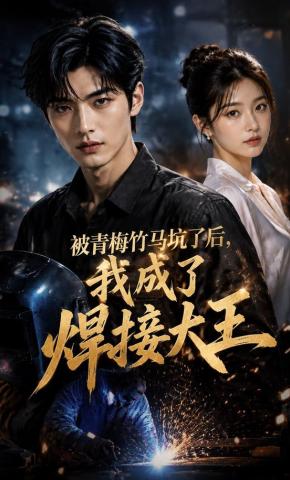 短剧《被青梅竹马坑了后，我成了焊接大王》海报