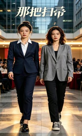 短剧《那把扫帚》海报