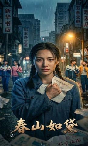 短剧《春山如黛》海报