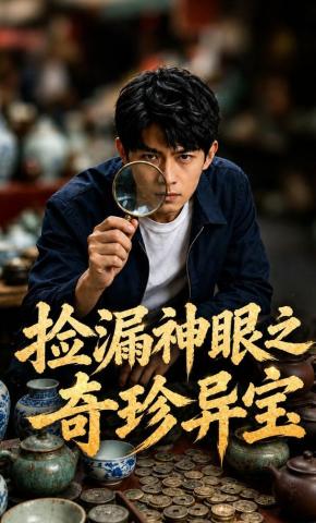 短剧《捡漏神眼之奇珍异宝》海报
