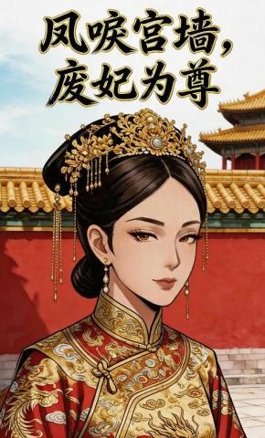 短剧《凤唳宫墙，废妃为尊》海报
