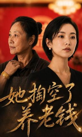 短剧《她掏空了养老钱》海报
