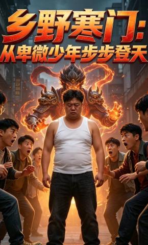 短剧《乡野寒门：从卑微少年步步登天》海报