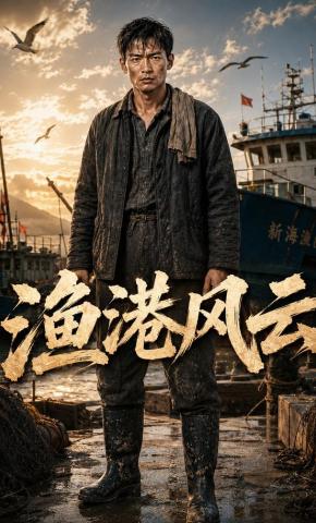 短剧《渔港风云》海报