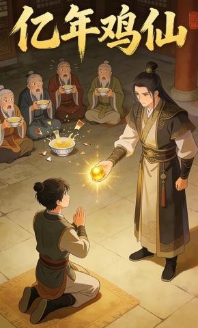 短剧《亿年鸡仙》海报