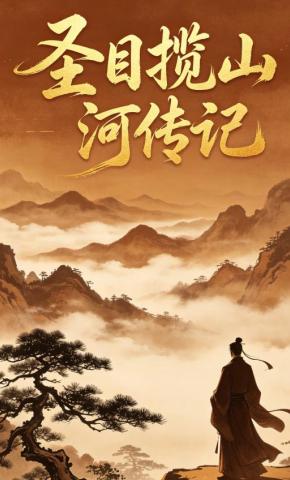 短剧《圣目揽山河传记》海报