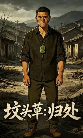 短剧《坟头草，归处》海报