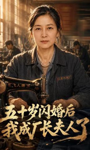 短剧《五十岁闪婚后我成厂长夫人了》海报