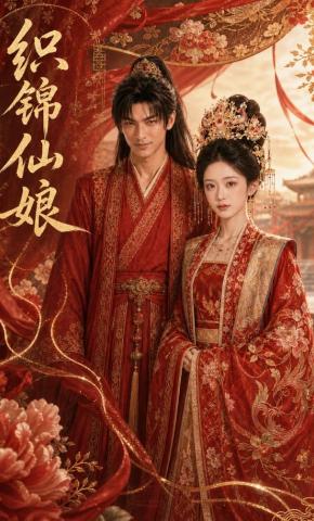 短剧《织锦仙娘》海报