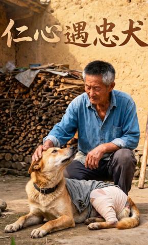短剧《仁心遇忠犬》海报