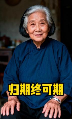短剧《归期终可期》海报