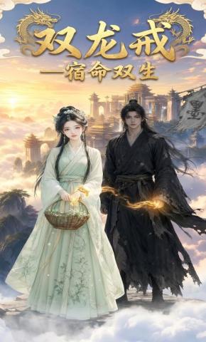短剧《双龙戒之宿命双生》海报