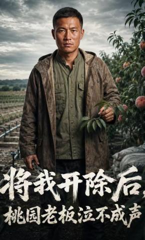 短剧《将我开除后，桃园老板泣不成声》海报