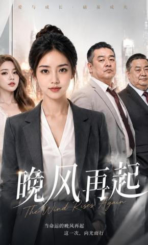 短剧《晚风再起》海报